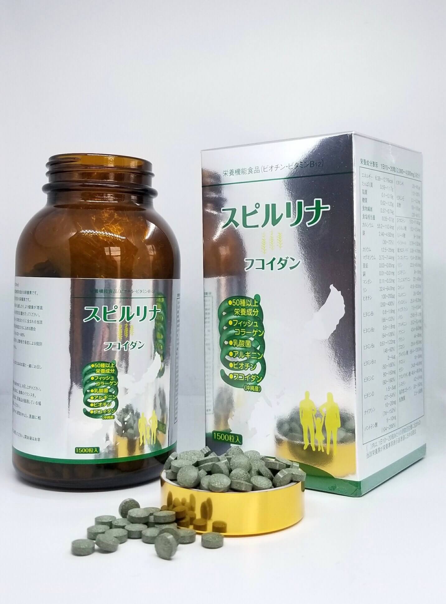 Hướng dẫn Viên Shop 109 Tảo Xoắn Fucoidan - Nichiei Bussan Nhật Bản