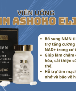 Hướng dẫn Viên Shop 124 VIÊN UỐNG NMN ASHOKO ELITE (60 CAPSULES) – Bổ Sung Dưỡng Chất NMN Cho Cơ Thể